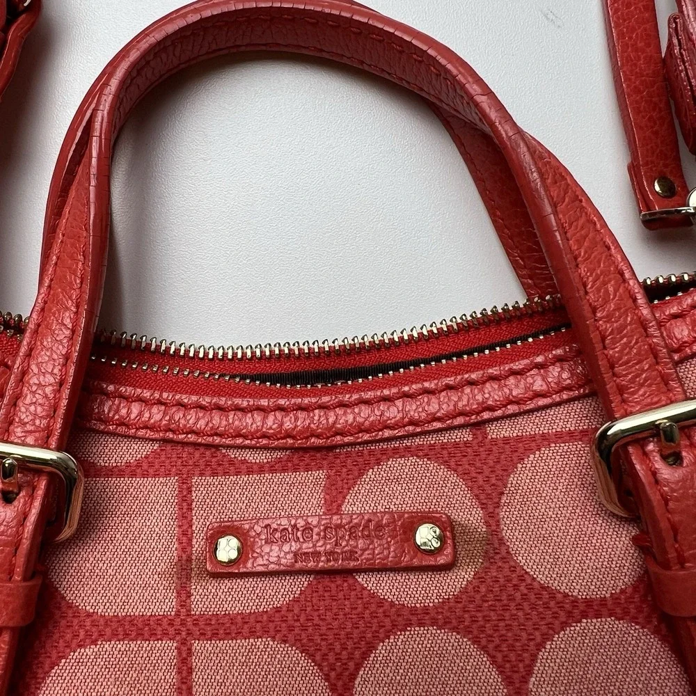 Kate Spade Micro-Opus Mulberry Street Noel Paprika Bag
